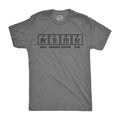 Mens Brother Periodic Table T shirt Nerdy Geeky Tee for Science Lovers
