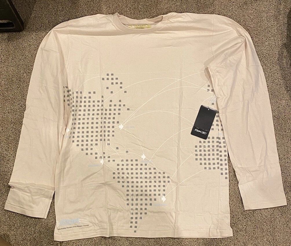 Reebok Long Sleeve Shirt The Worldwide Routes Of The Modern Traveler