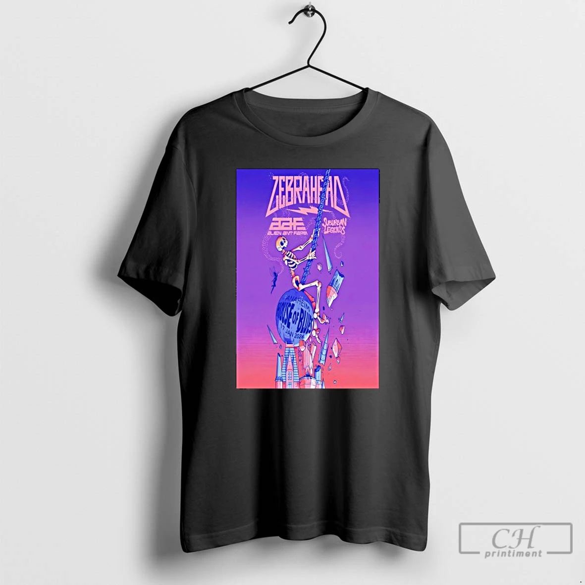 Classic Zebrahead Jan 17 2026 House Of Blues Anaheim Ca Posters T Shirts