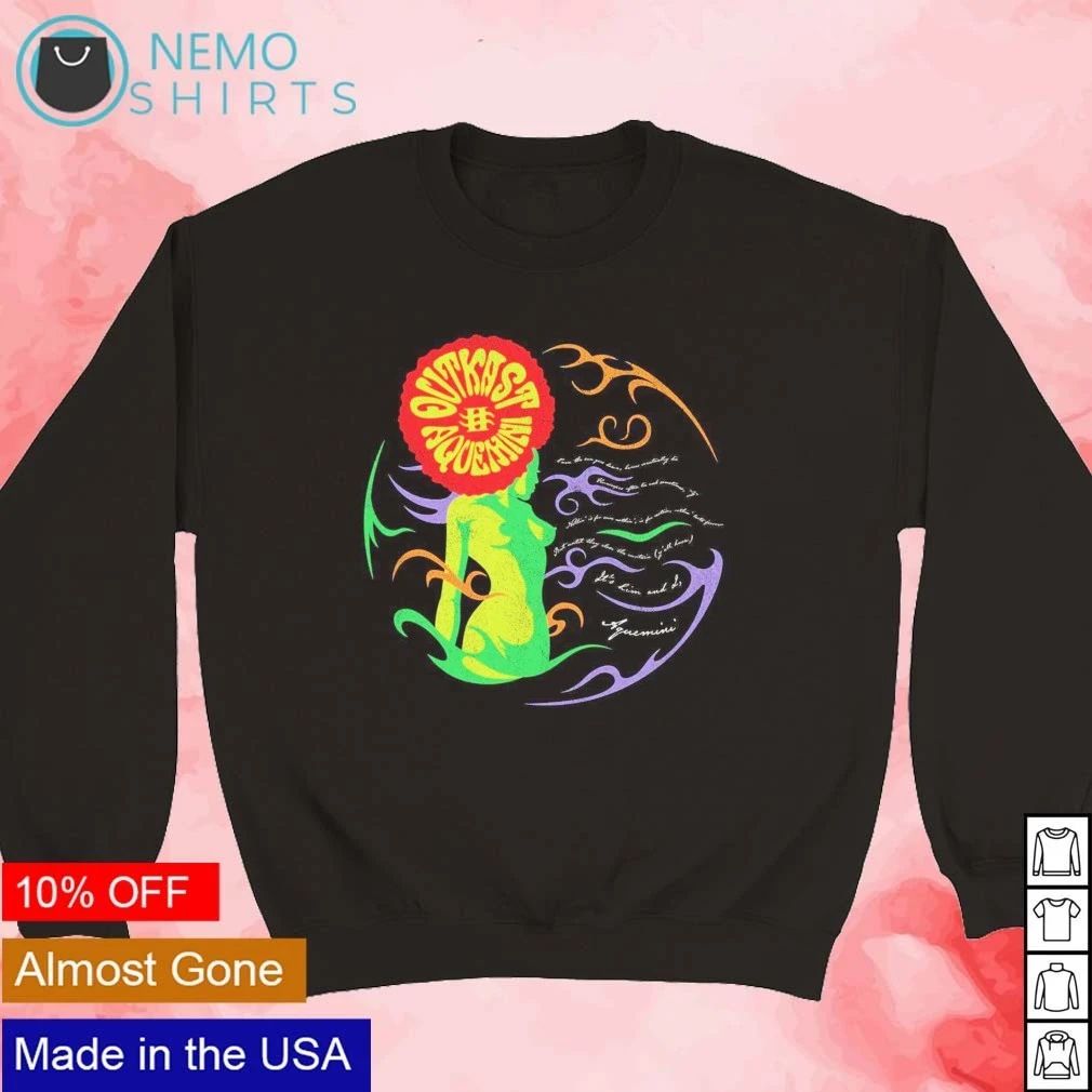 Outkast Aquemini Album Art Hip Hop Andre 3000 shirt