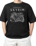 Skyrim Province Map Video Game T-Shirt Joy Unisex S-4XL