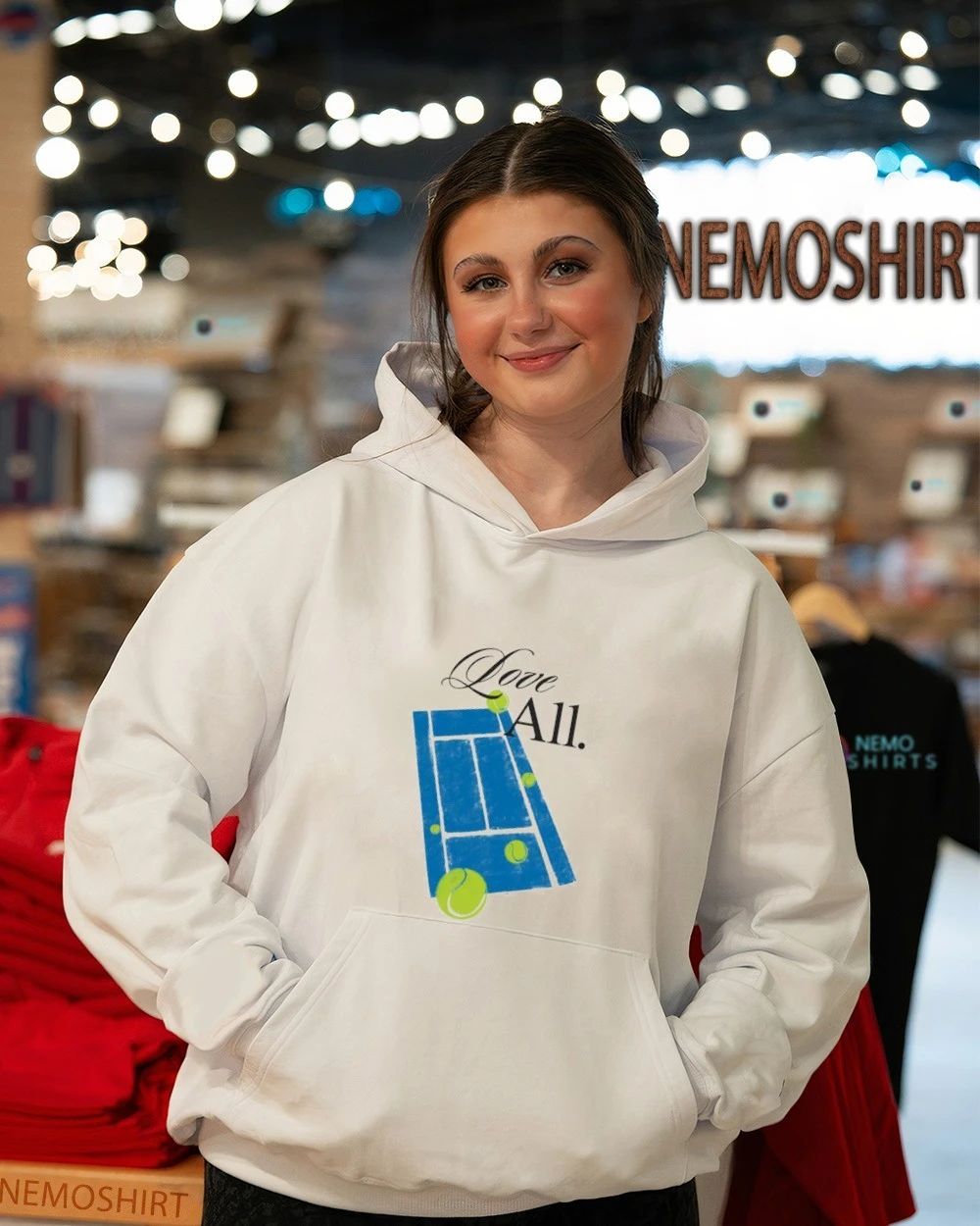 Love All Tennis Court 2206 shirt