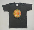 Shangri-La Nepal T Shirt Men’s Medium Black Om Mandala Graphic Boho Cotton Tee