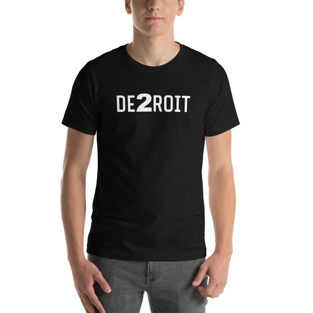 DE2ROIT Detroiters-inspired Unisex t-shirt