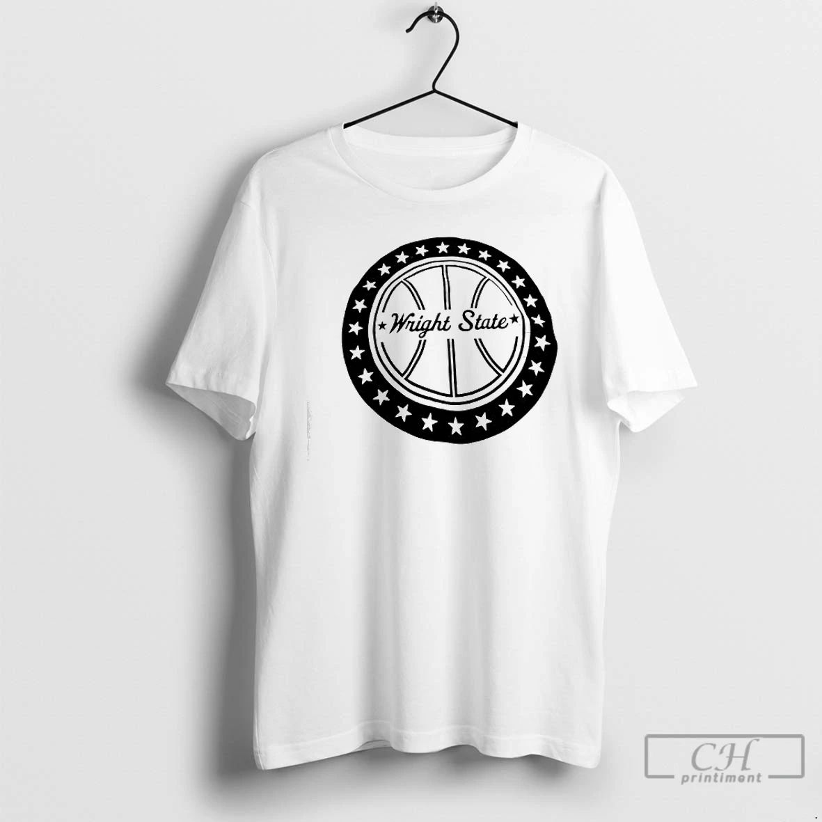 Premium Wright State University Basketball Logo T Shirts