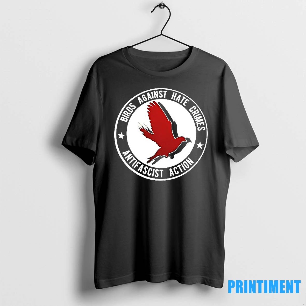 Action Anti Fascist Birds Against Hate Crimes Tshirts Sweater