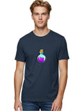 Potion-Bottle-7 Mens Graphic Tee, 100% Cotton, Casual Summer Wear