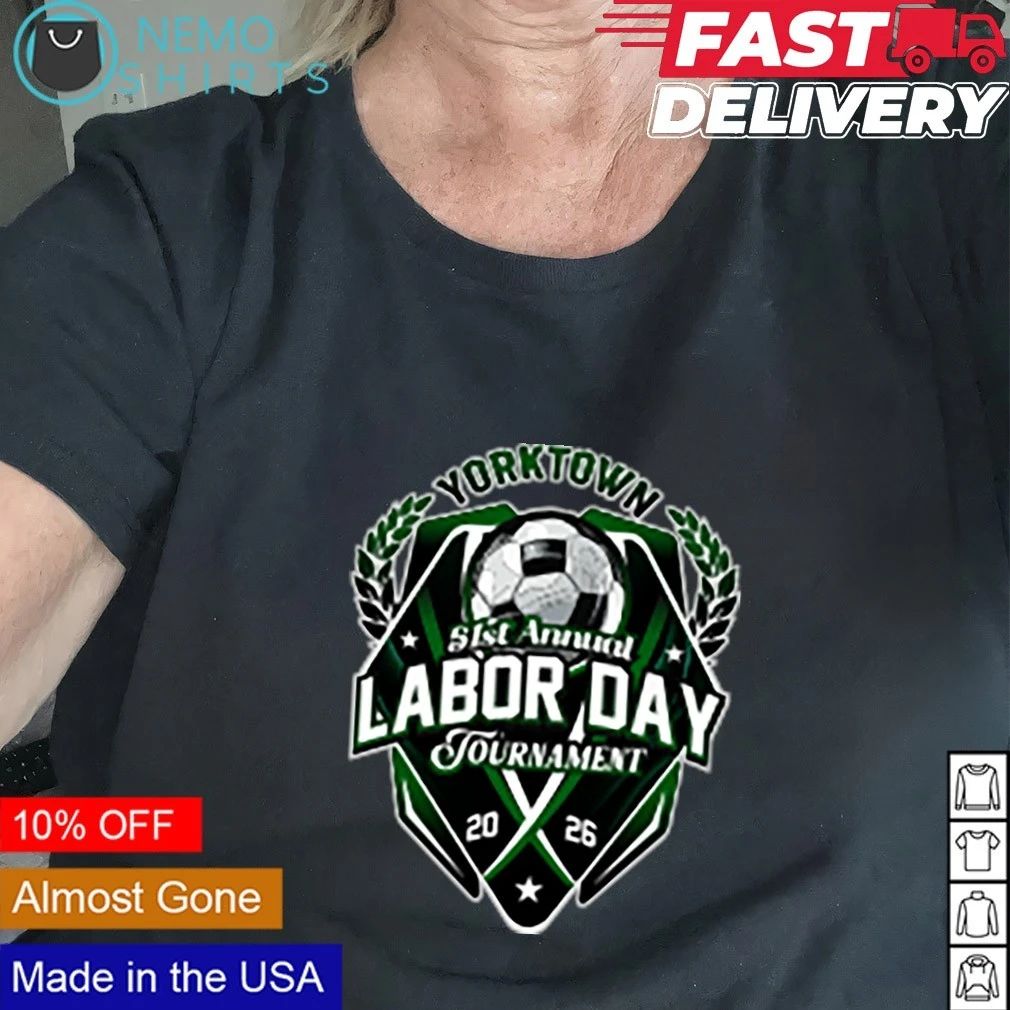 51st Annual Yorktown Labor Day Tournament 2026 shirt