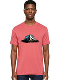 Mountain-Peak-14 Mens Graphic Tee, 100% Cotton, Casual Summer Wear