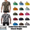 PRO CLUB COMFORT T SHIRT PROCLUB MENS PLAIN CREWNECK SHORT SLEEVE CAMO TEE S-7XL