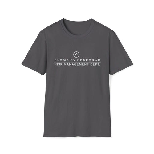 Alameda Research Risk Management T-Shirt Funny Crypto Tee Cryptocurrency Humor