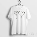 Premium Peace And Love Ceramic Ceramic And Classic Dad Cap T Shirts