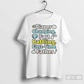 Classic Diaper Changing Fart Battling First Time Father T Shirts