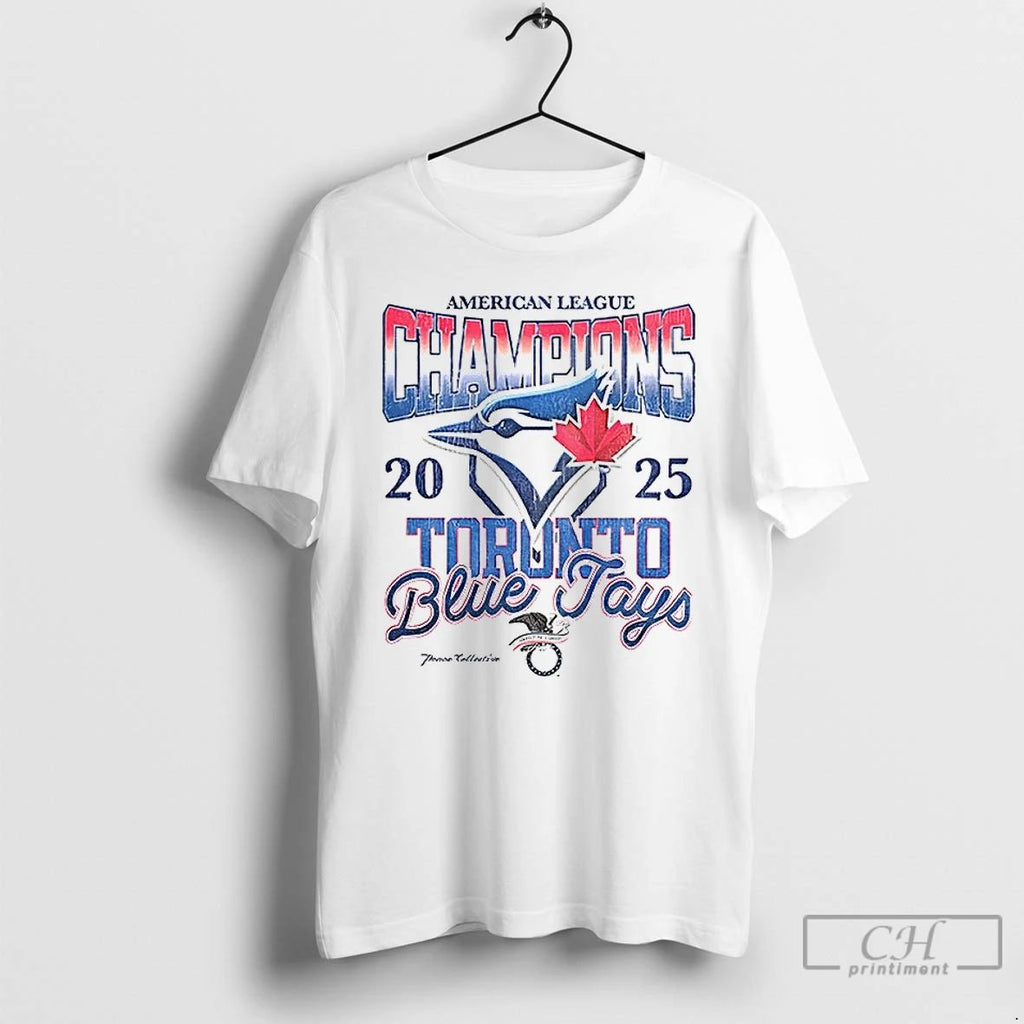 Classic Toronto Blue Jays American League Champions 2025 World Series Logo Vintage T Shirts
