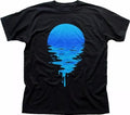 MOON Rise SUNSET Space Sea T-Shirt size XL