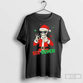 Classic Christmas Six Seven Skeleton Santa 67 Meme Xmas T Shirts