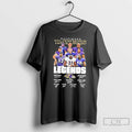 Classic Justin Tucker And Legends Baltimore Ravens Football Signature T Shirts