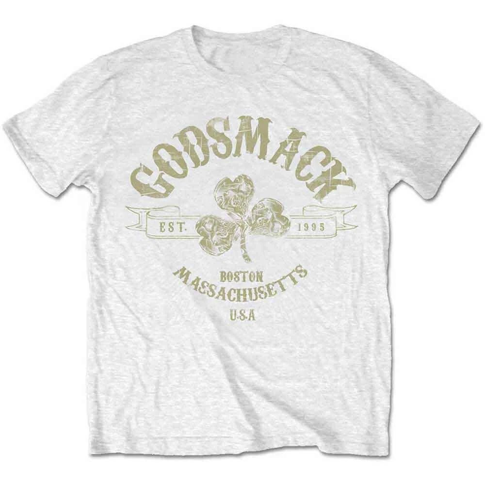 Godsmack Celtic T-Shirt White New