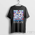 Classic Los Angeles Dodgers Back 2 Back 24 25 Nlcs Signatures T Shirts