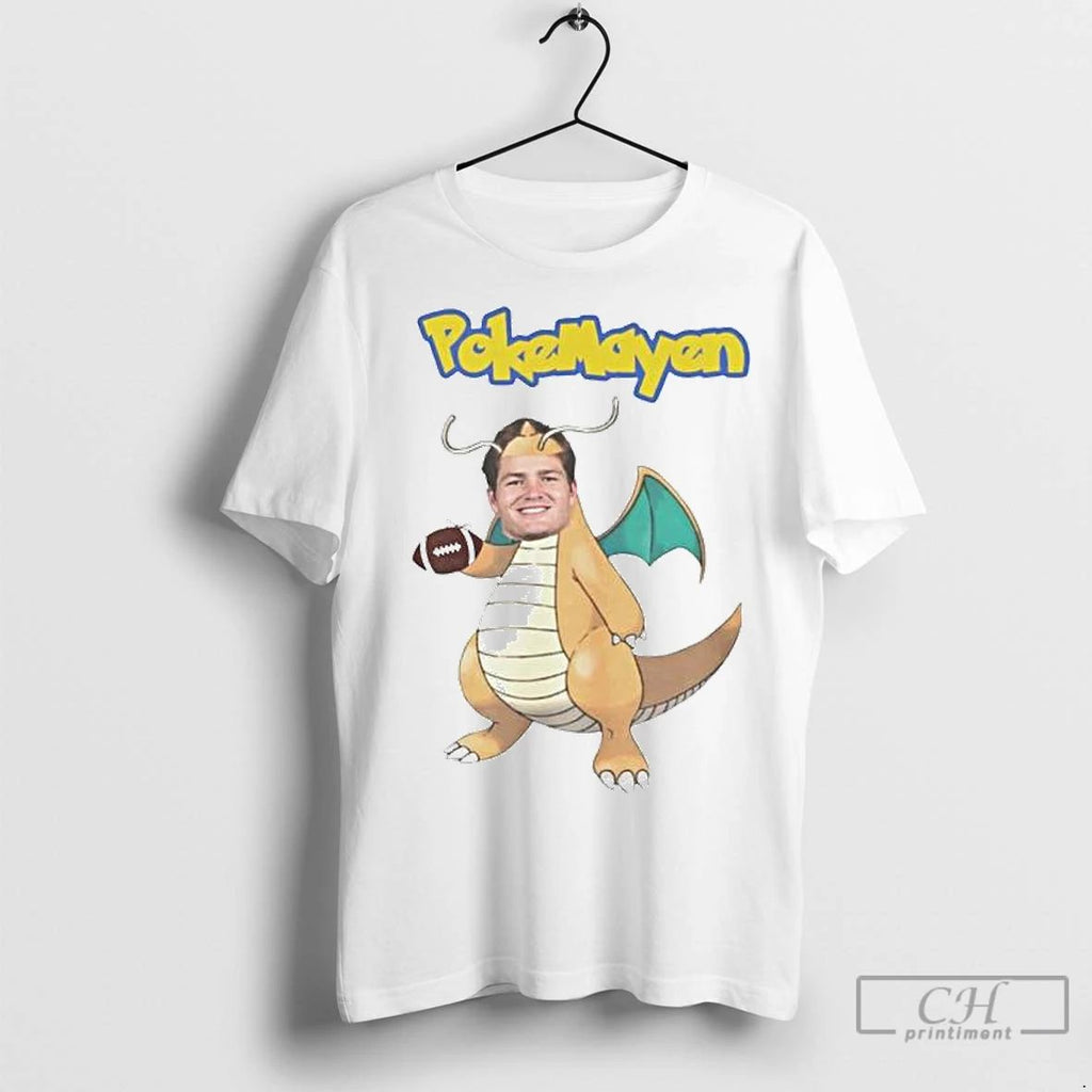 Classic Drake Maye Pokemayen Parody Patriots Ornaments