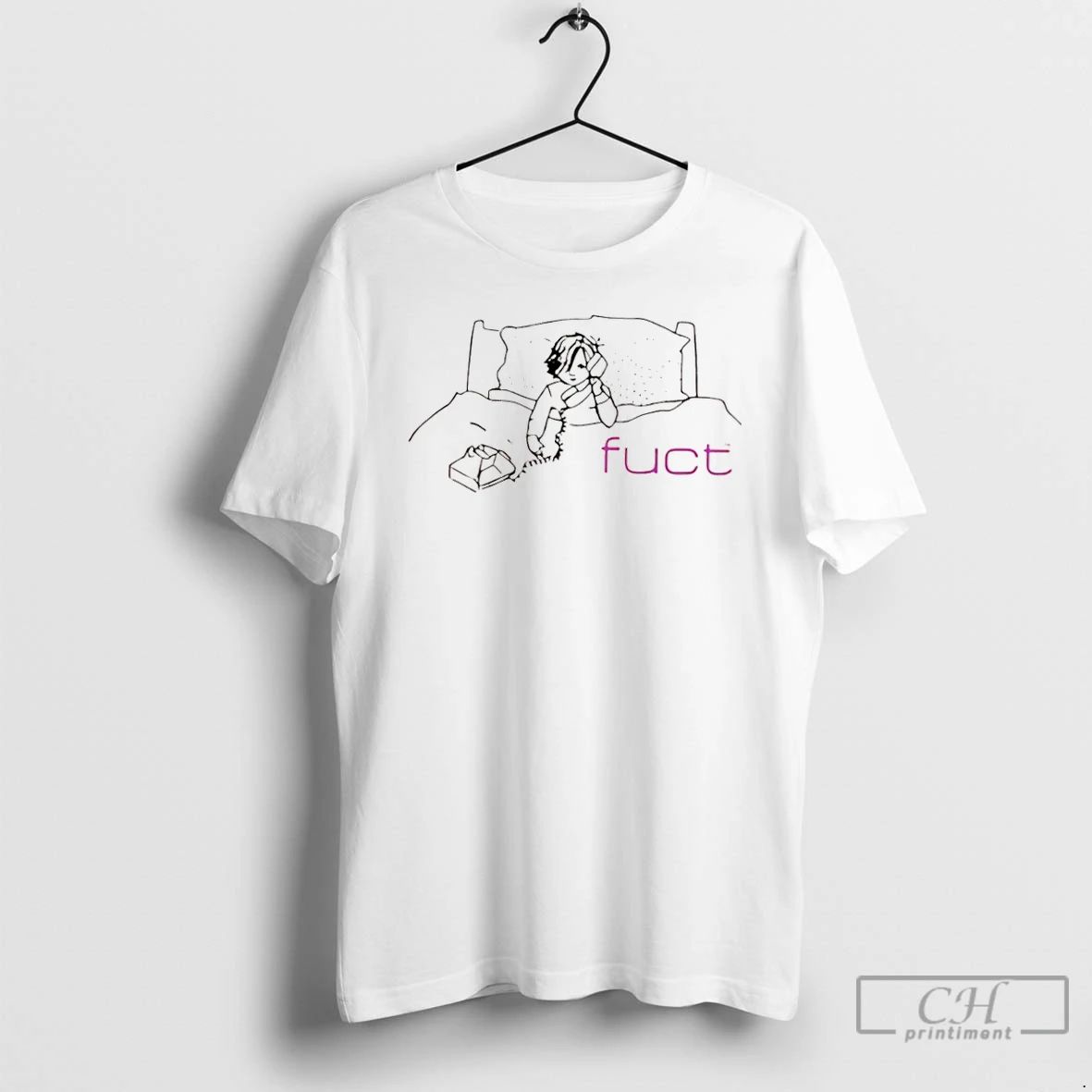 Classic Fuct Homesick Rib Graphic T Shirts