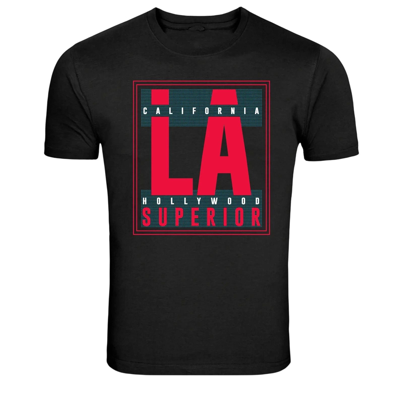 California LA Hollywood Superior Graphic T-Shirt