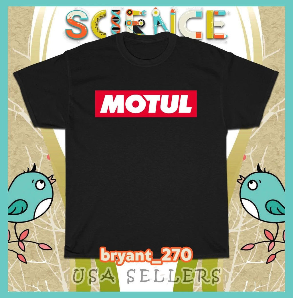 New Motul 300V Motorsport Men's T-Shirts American Size Tees