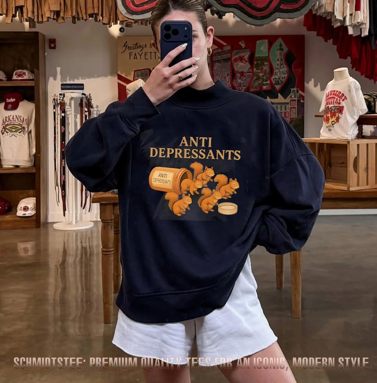Anti Depressants Squirrels squirrel pills shirt