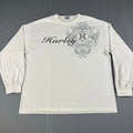 Vintage Hurley Surf Y2K Cali White Large Long Sleeve VTG T-Shirt XL