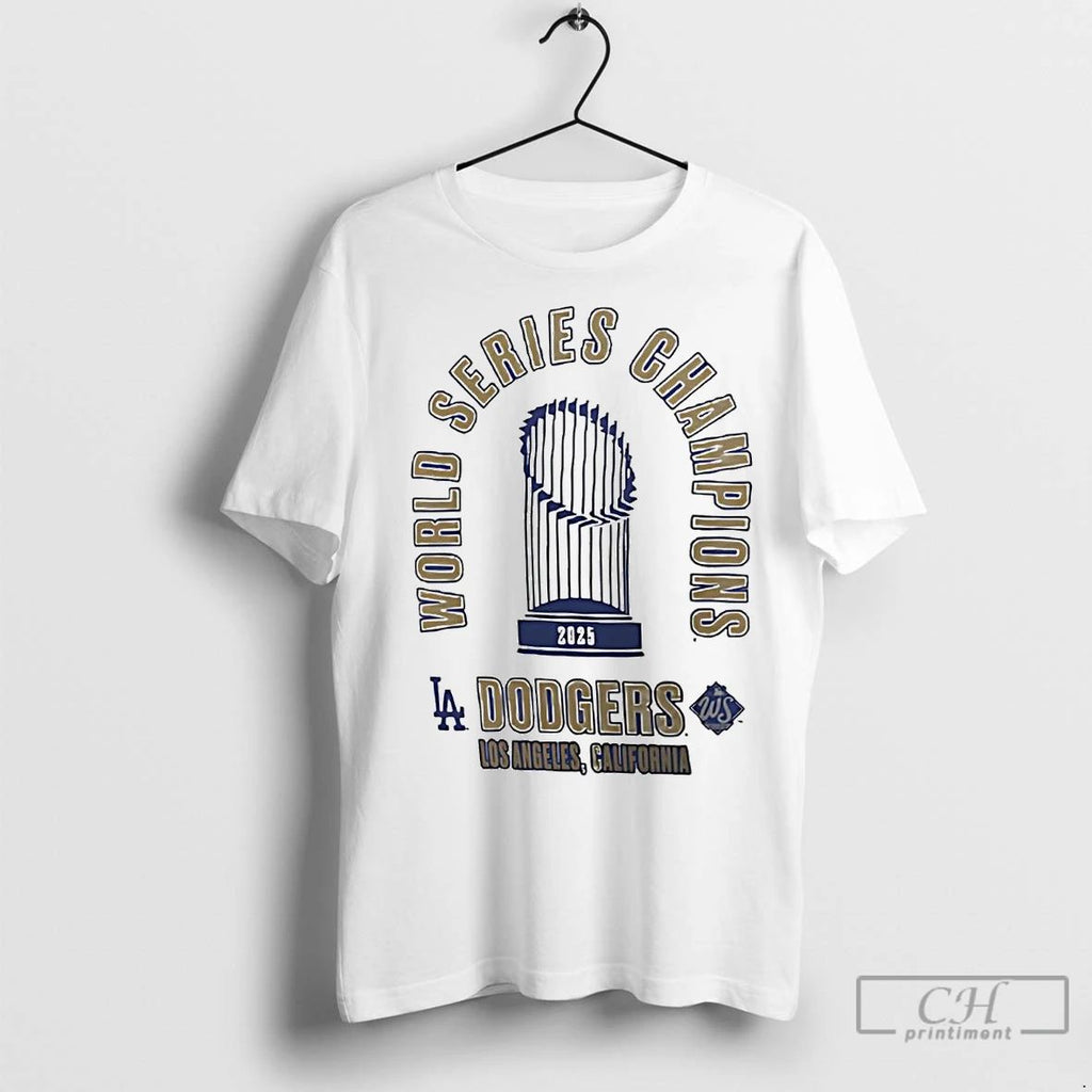 Classic La Dodgers World Series Champions Trophy 2025