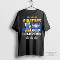 Officials Las Vegas Avitors 2025 Pacific Coast League 3x Champions Mascot T Shirts