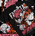 Fairy Tail T-shirt Gray Fullbuster Natsu Dragneel Girl Anime Gift Shirt Black