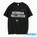 Georgia Bulldogs 2025 Courtside Basketball Performance Tshirts Sweater