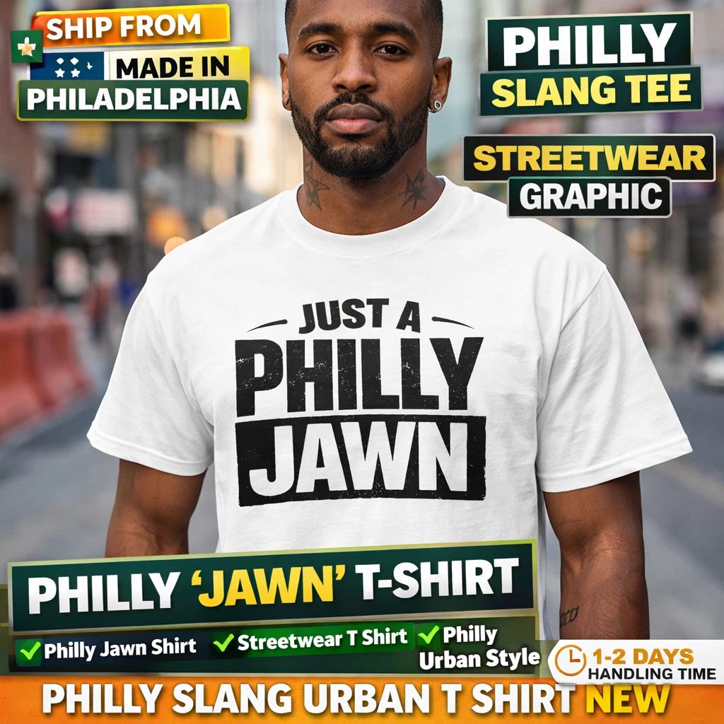 Philly Jawn Shirt Streetwear Graphic Tee Urban Slang Philadelphia TShirt