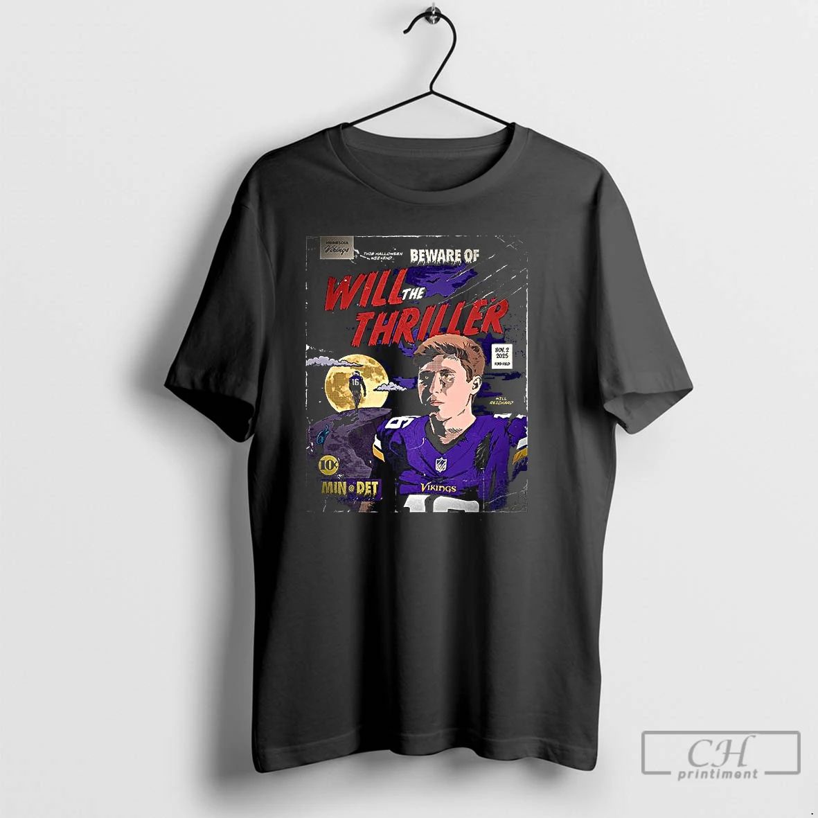 Classic Minnesota Vikings Beware Of Will The Thriller T Shirts
