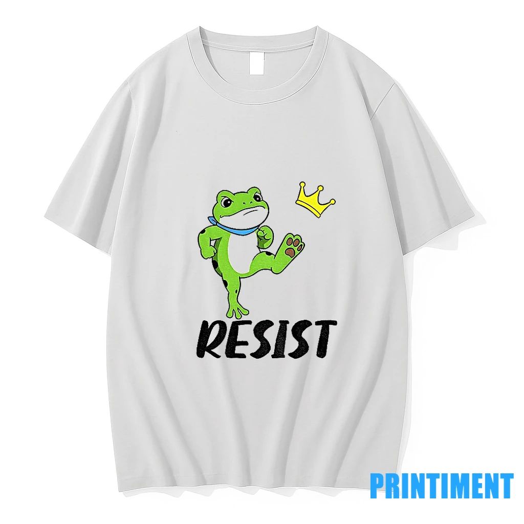 Resist Portland Frog Kicks Crown Political Anti Maga Tshirts Sweater