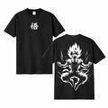 Anime Z T-Shirt Cotton Sleeve Casual Sport Fitness Tee Men's Harajuku Black Ball