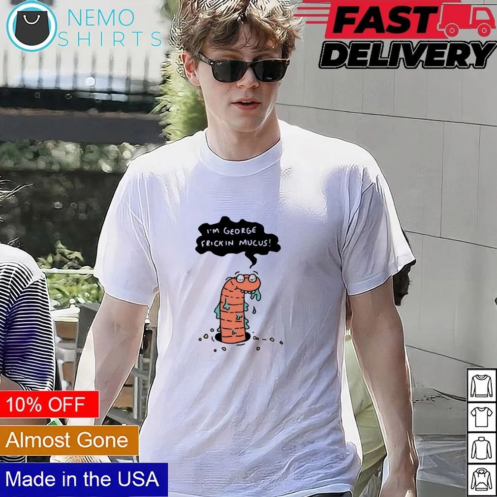 George Frickin Mucus Worm Character shirt