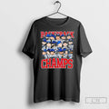 Premium Los Angeles Dodgers Back To Back World Champs Caricatures T Shirts