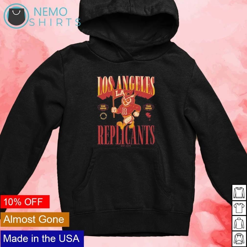 Los Angeles Replicants More Human Than Human Retro Mascot shirt