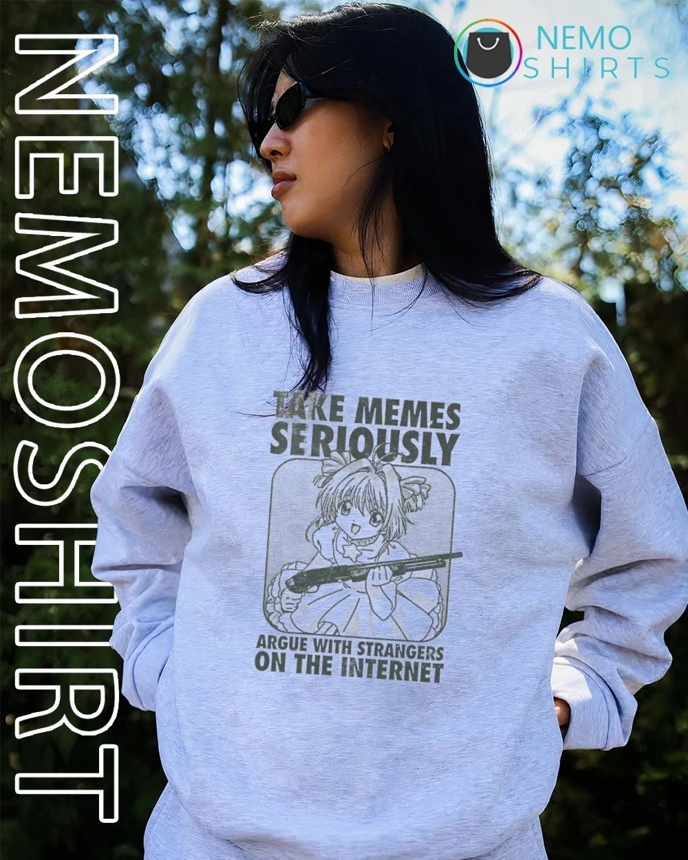 Cardcaptor Sakura Take memes seriously Argue with strangers on the internet shirt