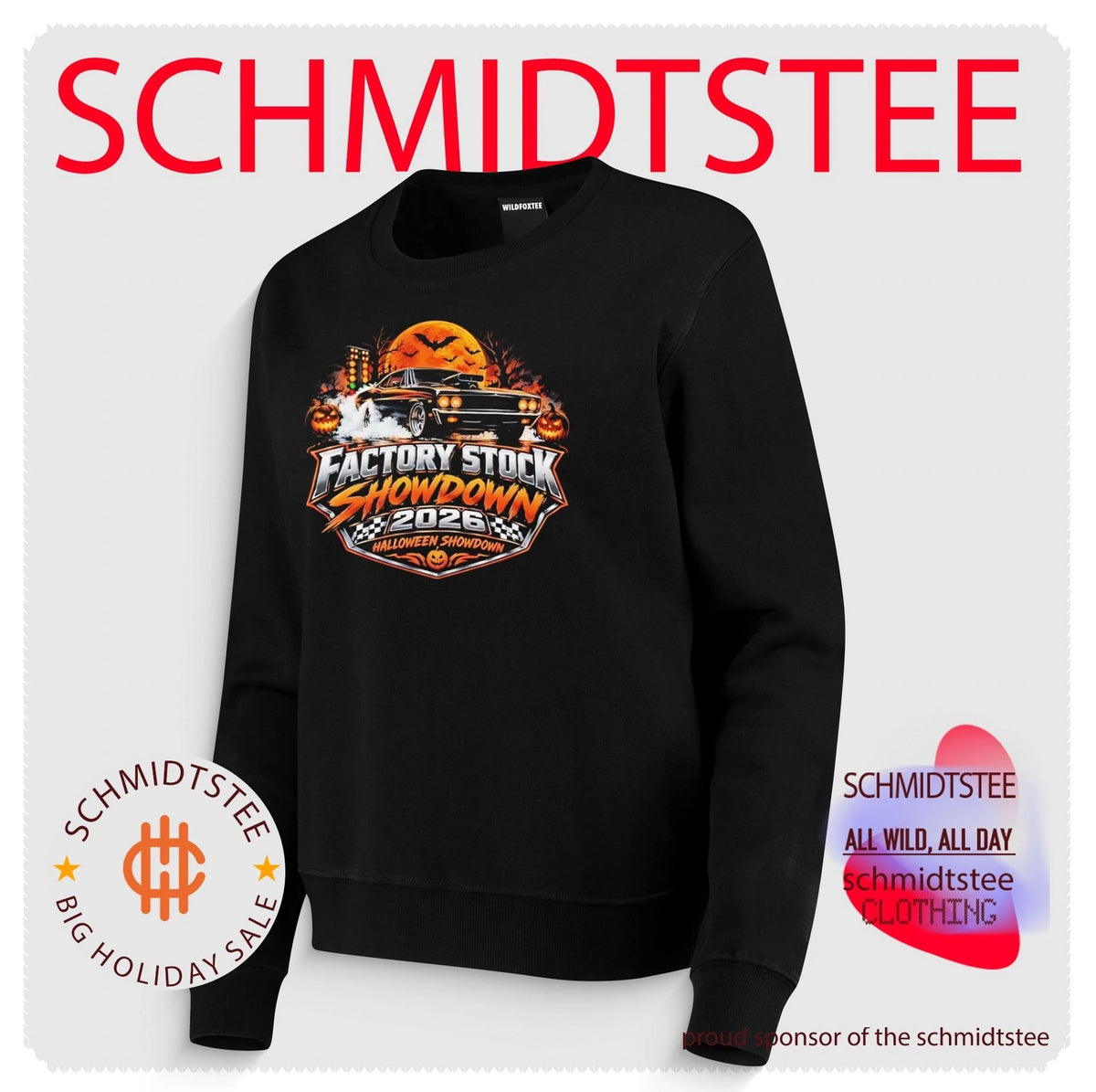 Factory Stock Showdown 2026 Halloween Showdown Muscle Car shirt