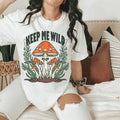 Comfort Tee Keep Me Wild Snake Mystical Boho Graphic Design Shirt