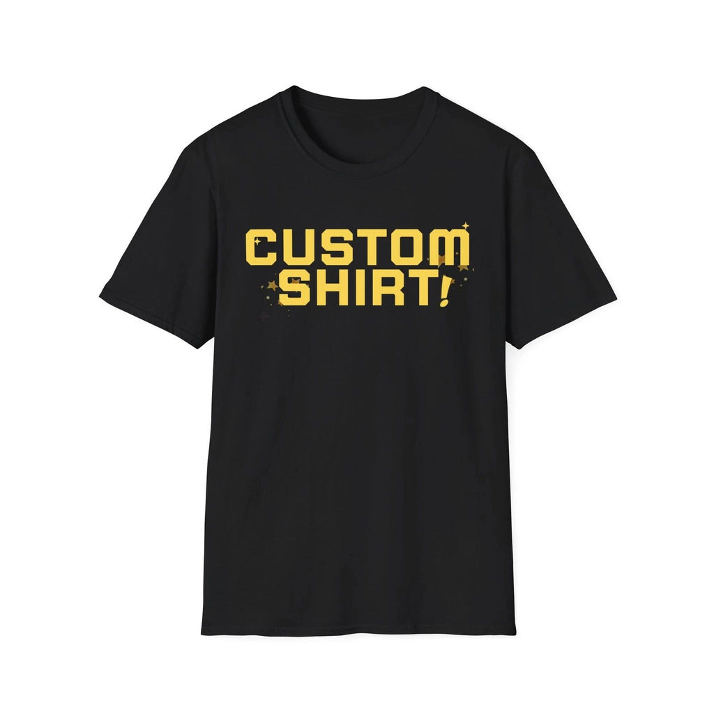 Custom Personalized T-Shirt with Name or Message - Perfect Gift for Occasions