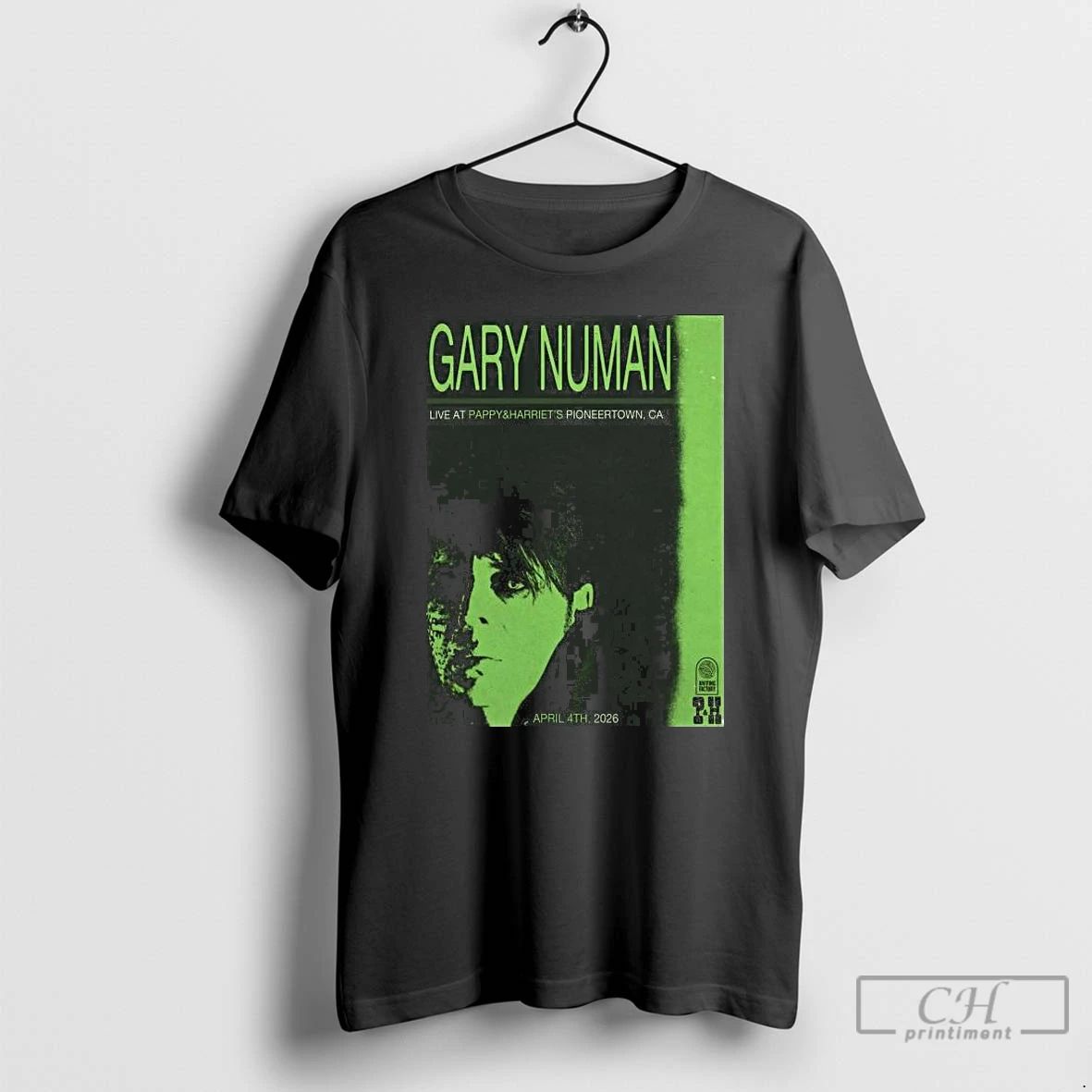 Classic Gary Numan Apr 4 2026 Pappy Harriets In Pioneertown Ca Long Sleve T Shirts