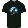 A Haunted Castle Fantasy Halloween Mens Light Cotton T-Shirt