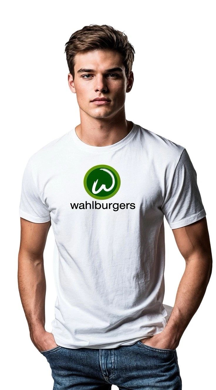 Wahlburgers Shirt SMALL Burger Restaurant Logo Tee NEW Unisex Tee SOFT Wahlberg