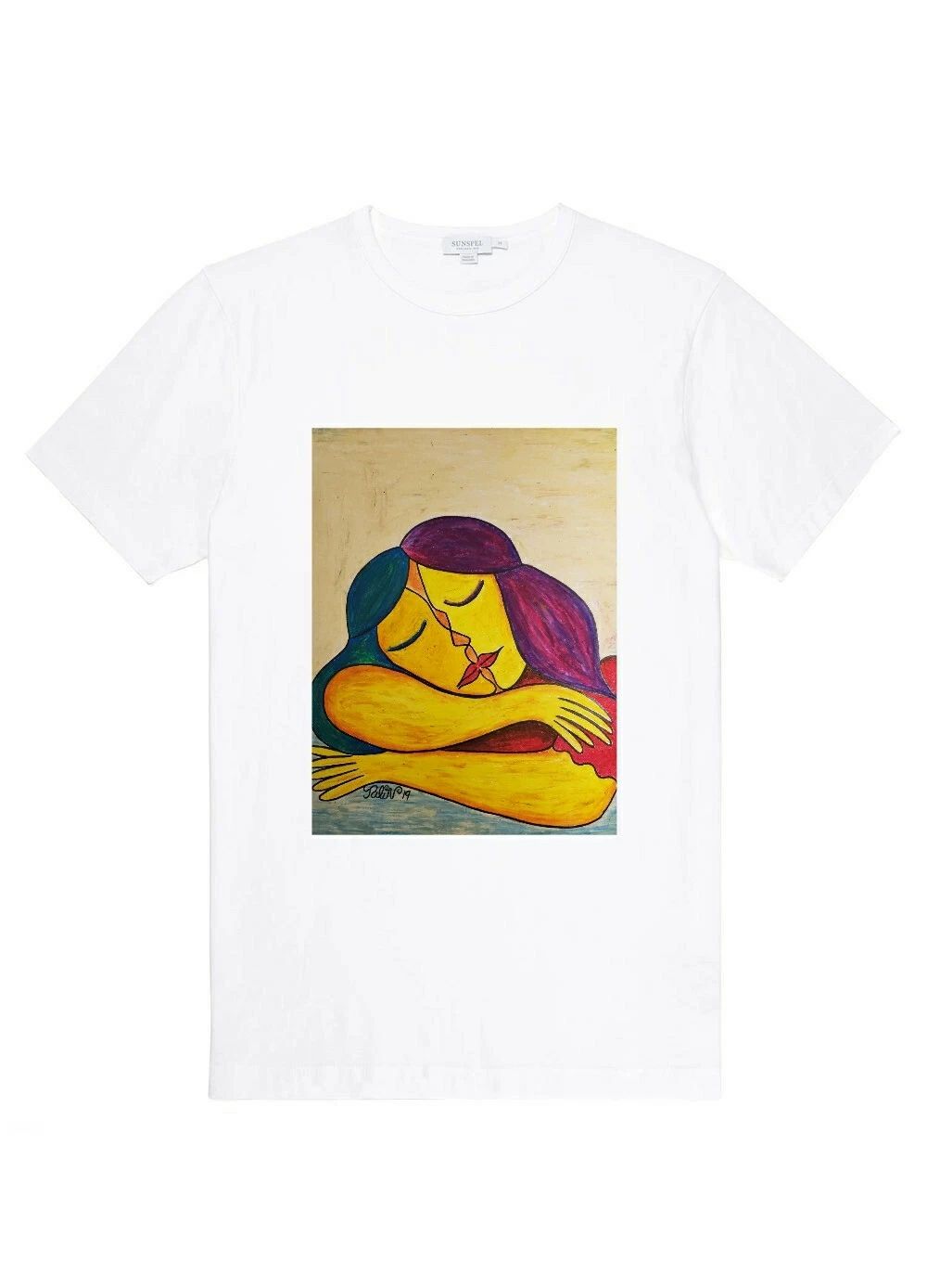 "Sleeping Girl"  Unique Art T-Shirt - Unisex