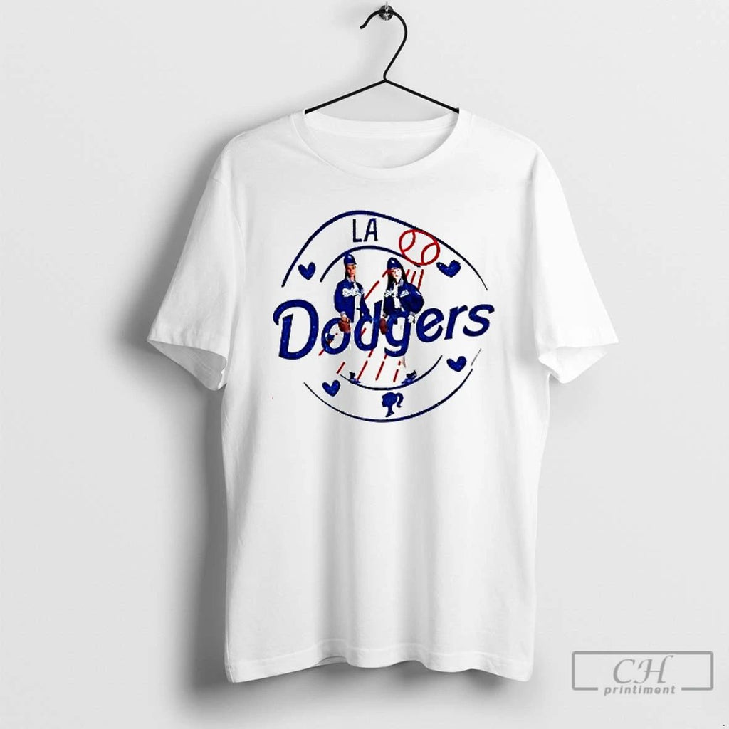 Premium Los Latina Doll Womans Girls Dodgers T Shirts