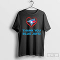 Premium Thank You Blue Jays Canadian Maple Leaf Logo T Shirts